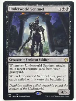 Underworld Sentinel MP* Theros Beyond Death ENGLISH 293 mtg -UnltdCards - Image 1