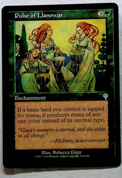 Pulse of Llanowar - Invasion Foil - Image 1