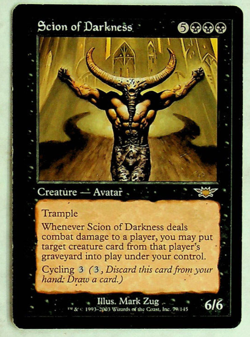 Scion of Darkness - Legions Edition - 2003 - Magic The Gathering - Image 1