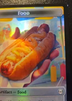 Food 0005 Robot 0006 Foil Token Spider-Man Magic: The Gathering - Image 3