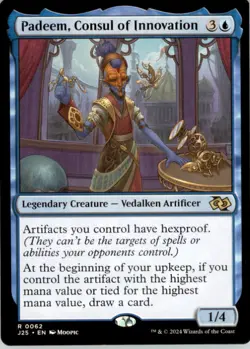 Padeem, Consul of Innovation (Anime) R Foundations Jumpstart 62 Near Mint - Image 1