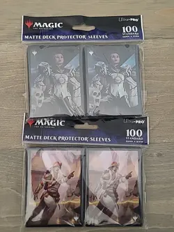 Two Ultra Pro Magic The Gathering Deck Protector 100Ct Sleeves | 200 Total - Image 1