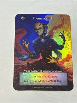 Elementalist - Beta NM - Sorcery: Contested Realm FOIL - Image 1