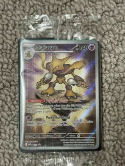 Alakazam - Pokemon Mega Evolutions - ETB Promo - SEALED - Image 1