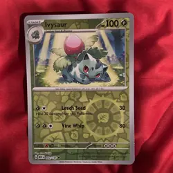 Ivysaur 002/165 - SV: Scarlet & Violet 151 Reverse Holo - Pokemon TCG 2023 - Image 3