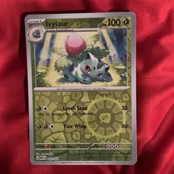 Ivysaur 002/165 - SV: Scarlet & Violet 151 Reverse Holo - Pokemon TCG 2023 - Image 5
