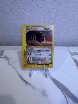 Crystal Golem 148/144 Holo Skyridge Pokemon great condition - Image 2