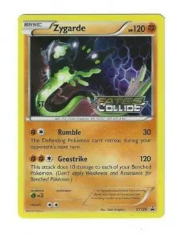 Pokemon - Zygarde Fates Collide 2016 Holo XY129 Prerelease - Staff -Promo - NM/M - Image 1