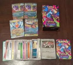 Opened Phantasmal Flames Build & Battle Box with Mega Gengar EX + Holos + Bulk - Image 1