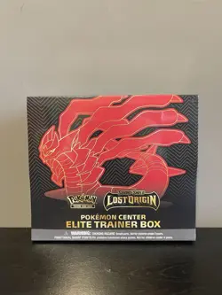 Pokemon TCG Sword & Shield Lost Origin Pokemon Center ETB Sealed - Image 1