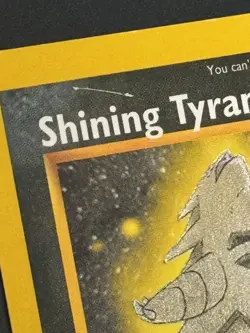 Pokemon TCG Shining Tyranitar Holo 113/105 Neo Destiny Lightly Played - Image 3