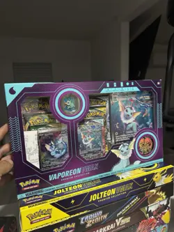 Pokemon Eeveelution Vmax Premium Collection Set of 3 Jolteon Flareon Vaporeon - Image 3