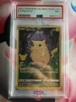Pokemon Graded Slabs PSA lot of 3 (Pikachu/Raichu) - Image 3