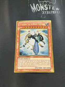 YUGIOH SEPHYLON THE ULTIMATE TIMELORD GOLD RARE GLD5-EN029 LIMITED EDITION - Image 1