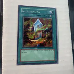 YUGIOH - SALAMANDRA - DDS-006 - DARK DUEL STORIES - PRISMATIC RARE - NEAR MINT - Image 1