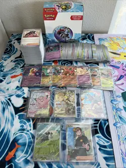 Journey Together Pokemon Card Bulk Lot: 350+ C/UC + Reverse/Holo + AR + Full Art - Image 1