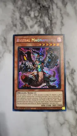 Bystial Magnamhut MP23-EN157 1st Prismatic Secret Rare NM Yugioh Card - Image 1