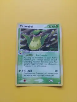 2004 Pokemon EX Fire Red Leaf Green Victreebel Rev Holo 17/112 Card - Image 5