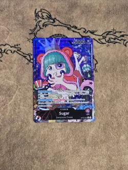 One Piece Card Game Sugar OP10-003 Parallel Leader Rare NM English - Image 1