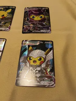6Pikachu Pokemon Card Holo GX VSTAR VMAX GX EX Cosplay Art - Image 4