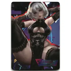 Goddess Story Waifu Card Lucky Goddess 2 Nier: Automata: 2B UR-01 - Image 1