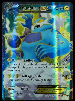 Thudurus EX #98 NM-M Pokemon Card - Image 1
