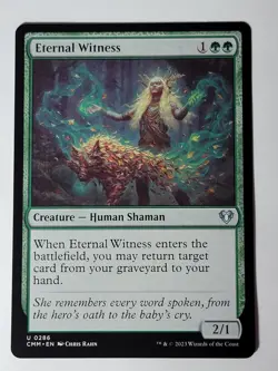 Eternal Witness Commander Masters Regular - Image 1