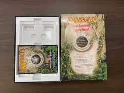 PORTAL MTG Magic the Gathering Gift Box, opened, with manuals and some cards. - Image 4