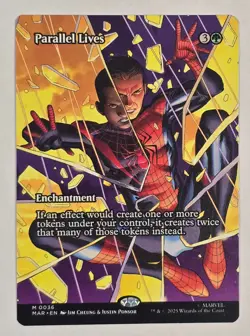 Parallel Lives Borderles Marvel Universe Eternal-Legal Regular NM MTG Ships FAST - Image 1