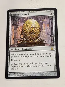 MTG Pariah's Shield (Ravnica: City of Guilds/Artifact/R) - BGM - Image 1