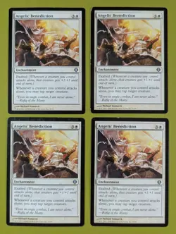 Angelic Benediction x4 Shards of Alara 4x Playset Magic the Gathering MTG - Image 1