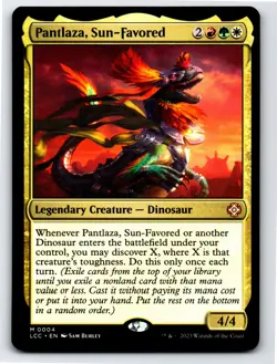 Pantlaza, Sun-Favored M Commander: The Lost Caverns of Ixalan # 4 NM Normal - Image 1