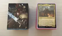 MTG Universe Beyond Warhammer 40,000 Chaos Ruinous Power Deck Complete No Token - Image 1