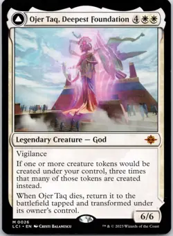 Ojer Taq, Deepest Foundation 26 The Lost Caverns of Ixalan NM MTG - Image 1