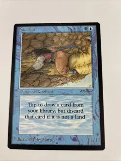 Arabian Nights - Sindbad - Magic MTG Light Play LP 1994 - Image 1