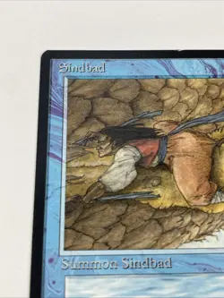 Arabian Nights - Sindbad - Magic MTG Light Play LP 1994 - Image 2