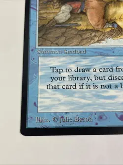 Arabian Nights - Sindbad - Magic MTG Light Play LP 1994 - Image 4