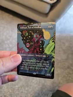 1x Zndrsplt, Eye of Wisdom (379) - Reversible Borderless - Foil NM-Mint, English - Image 3