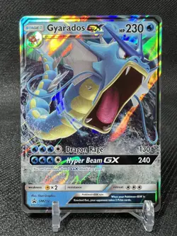 Pokemon TCG - Gyarados GX SM212 - Sun & Moon Promos - Black Star Promo Holo [NM] - Image 1