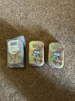Pokemon TCG Scarlet & Violet 151 Mini Tin x3 - Brand New & Sealed - Image 1