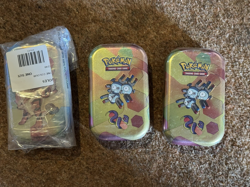Pokemon TCG Scarlet & Violet 151 Mini Tin x3 - Brand New & Sealed - Image 2