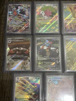 Pokemon TCG Japanese Heat Wave Arena Art Rare Lot 8x Near Mint - Image 2