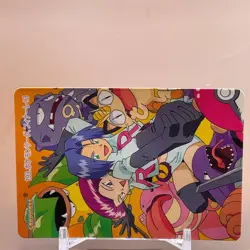 Team Rocket BANDAI Pokemon anime Collection carddass Japan Nintendo F/S f - Image 2
