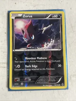 Zorua - 89/162 - Common - Reverse Holo - BREAKThrough #89/162 Pokemon TCG - Image 1