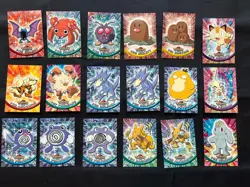 1999 Topps Pokemon TV Series 1 Non Foil Lot - LP (55 Total) Black Logo - Image 3
