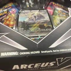 Pokemon TCG Arceus V Figure Collection Box Factory Sealed - Image 3