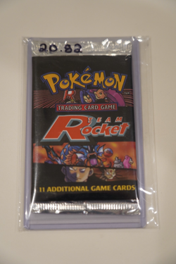 Team Rocket Booster Pack Heavy 20.82g Factory Sealed Pokemon TCG WOTC Brand New - Image 1