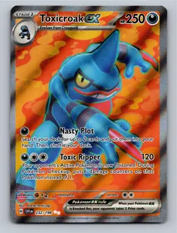 Pokemon TCG Toxicroak ex - 232/198 Ultra Rare Holo - Image 1