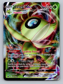 Pokemon TCG Celebi VMAX 008/198 Ultra Rare Holo - Image 1