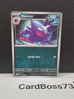 Haunter 055/094 Phantasmal Flames Regular Uncommon Near Mint English Pokemon - Image 2
